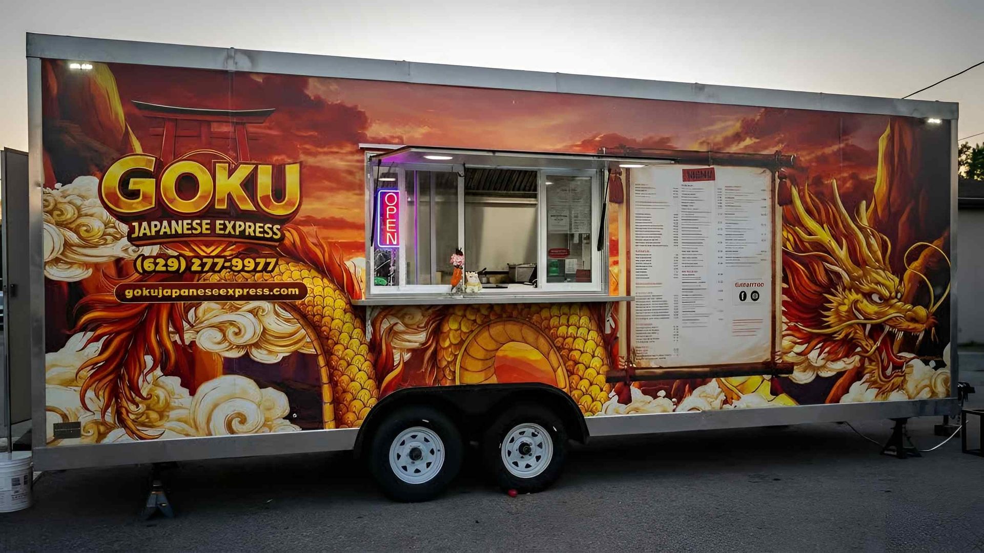 A food truck with its own personality